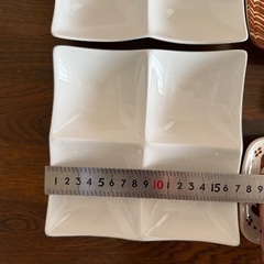 【食器】仕切り皿など６点まとめてお得なセットの画像