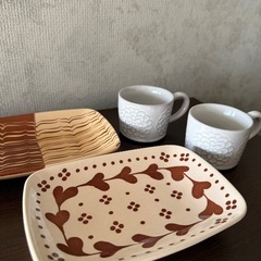 【食器】仕切り皿など６点まとめてお得なセットの画像