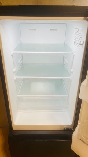 冷蔵庫 黒 1〜2暮らし向け