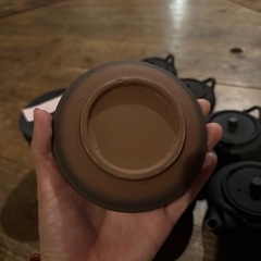 急須セット　(急須7個、皿12枚)
の画像