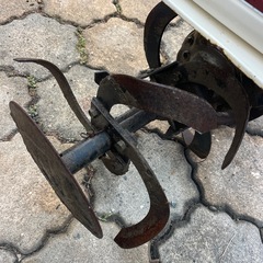綺麗　ミニ耕運機　エンジン式　家庭菜園　農機具　農業の画像