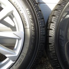 165/70/14 スタッドレス・ホイールセットの画像