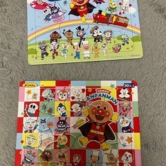 アンパンマンパズル　20〜30ピース　5つの画像