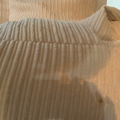 ビーズソファーの画像