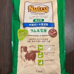 Nutro ナチュラルチョイス 中型犬~大型犬用 成犬用 ラム&玄米 7.5kgの画像