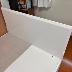 【美品】ニトリ　セミダブルベッドの画像