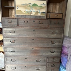 桐箪笥2セットの画像