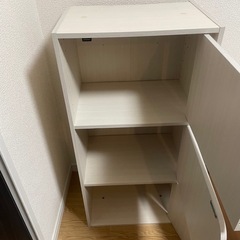 カラーボックス白の画像