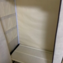 ハンガーラック　不織布カバー付きの画像