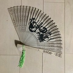 中国工芸扇の画像