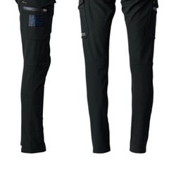 アイズフロンティア　#5862 作業服 ズボン ブラック カーゴパンツ　サイズ82の画像