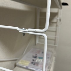 【ニトリ】ワイヤーシェルフ Nポルダ（突っ張り棒の棚）の画像