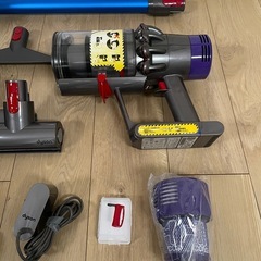 ダイソン ⑤　V10SV12fluffy 新品ストレートパイプ　２タイプヘッドから選択式　新品交換用フィルター　パーツフルセット の画像