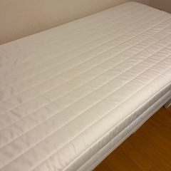無印良品　シングルベッド
の画像