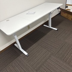 新品 電動デスク　160cmx60cm の画像