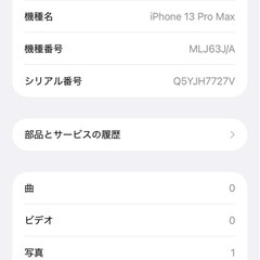 iPhone13 pro  max ゴールド 128GB SIMフリー ジャンクの画像