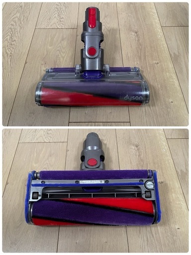 ダイソン ⑥ V10SV12fluffy 新品ストレートパイプ　２タイプヘッドから選択式　新品交換用フィルター　補強型トリガー装着　パ