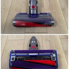 ダイソン ⑥ V10SV12fluffy 新品ストレートパイプ　２タイプヘッドから選択式　新品交換用フィルター　補強型トリガー装着　パーツフルセットの画像