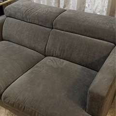 ニトリ２人掛けソファ　サザーラの画像