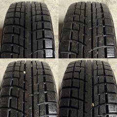 C-38 タイヤ 中古YOKOHAMA STUDLESS ice GUARD iG52c 155/65R14の画像