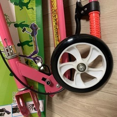 ❤️断捨離激安早い者ハンドブレーキ付きキックスケーター　キッズ用の画像