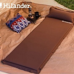 キャンプ　インフレーターマット　ソロ用の画像