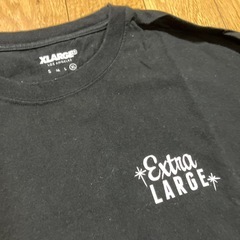 エクストララージ　半袖　ブラック　Tシャツの画像