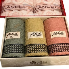 【LANCEL/ロベルト/今治】タオルギフトセット 新品 7点 バラ売り可 プレゼント用にもの画像