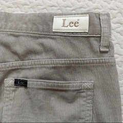 【スタジオクリップ✕Lee】コーデュロイパンツ　グレーの画像