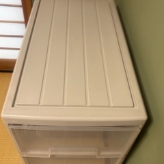 衣装ケース　カラーボックス　　３段の画像