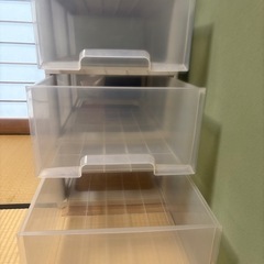 衣装ケース　カラーボックス　　３段の画像