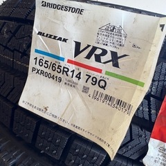 新品❗️165/65/14冬VRXの画像