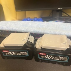 makitaインパクトレンチ40V、makita空気入れ40Vの画像