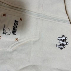 子供服　80サイズ　ムーミン上着の画像