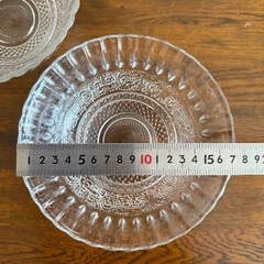 【食器】綺麗なガラスボウルの画像