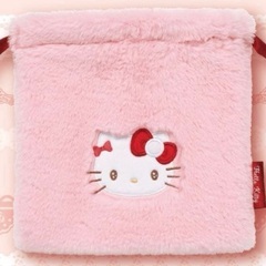 ハローキティ  当たりくじ　トートバッグ　マスコット　巾着3点の画像