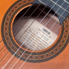 格安 ヤマハ クラシックギター YAMAHA C-150◆これからクラシックギターを始める方に◆取りに来て頂ける方♪の画像