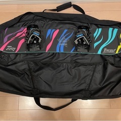 バートン　スノーボード　ビィンディング　キッズ　バック付きセットの画像