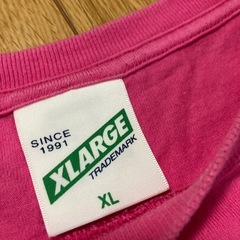 エクストララージ　ピンク　半袖　Tシャツの画像