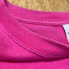 エクストララージ　ピンク　半袖　Tシャツの画像