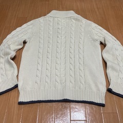 エディーバウアー ケーブルニット セーター 厚手の画像