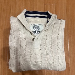 エディーバウアー ケーブルニット セーター 厚手の画像