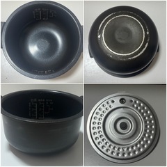 シャープ　炊飯器3合炊き　KS-CF-05A-W　2019年製　最大炊飯容量0.54L　ホワイト　の画像