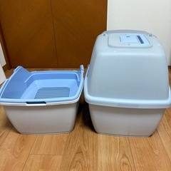 アイリスオーヤマ　猫システムトイレ　2個セットの画像