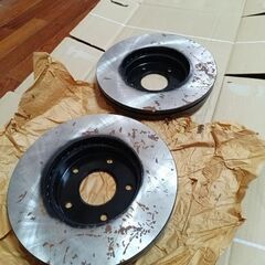 新品未使用品 Astemo日立 フロント ブレーキローター 左右セット V6-263BPの画像