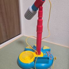 マイクスタンド マイク おもちゃの画像