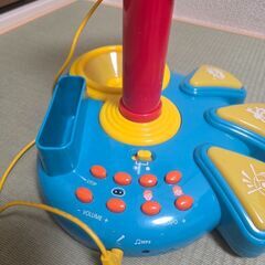 マイクスタンド マイク おもちゃの画像