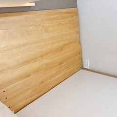 ニトリ　ベッドフレーム　シングルサイズの画像