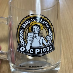 【無料】ONE PIECEグラス×3の画像
