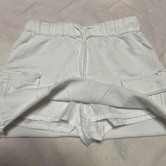 レディース キュロット 白の画像